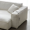 Tetris Modular Sofa Linen L-Shape Sofa Arm Customizable Colors