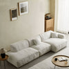 Tetris Modular Sofa Linen L-Shape for Modern Living Room 2-Seater 3-Seater  4-Seater