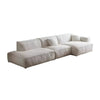 Tetris Modular Sofa Linen L-Shape for Modern Living Room