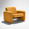 Millie Armchair 1-Seater Sofa in modern velvet upholstery