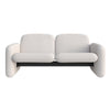 Millie Armchair 2-Seater Sofa in modern bouclé upholstery