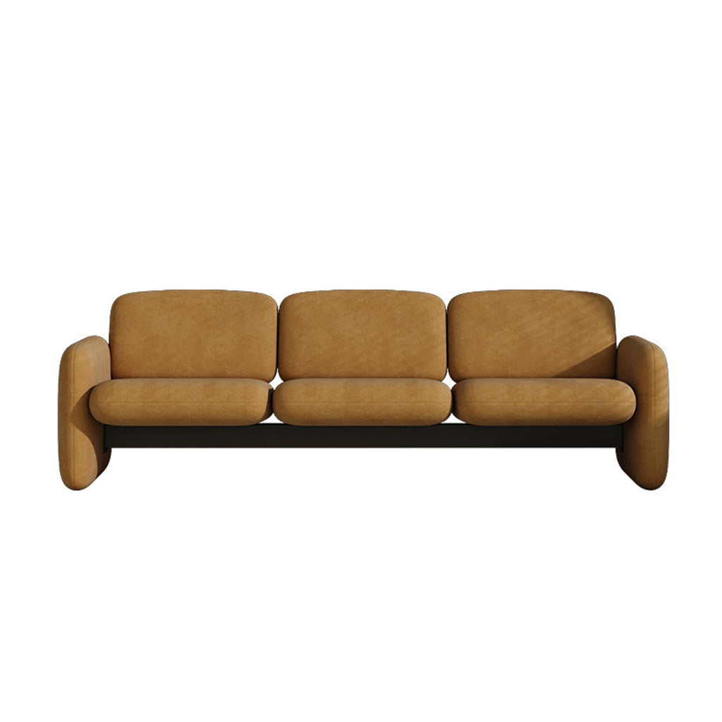 Millie Armchair 3-Seater Sofa in modern velvet upholstery malaysia customizable sofa