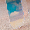 PLEXI Coffee Side Table Plexiglass Transparent Base Closeup