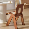 Weaver Dining Chair Walnut Minimal Cane Curved Back